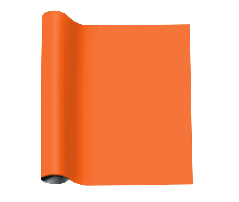 plottiX Wandtattoo-Folie 31.5 cm x 1 m hellrotorange