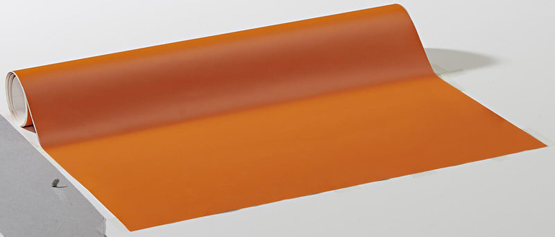 plottiX Wandtattoo-Folie 31.5 cm x 1 m hellrotorange