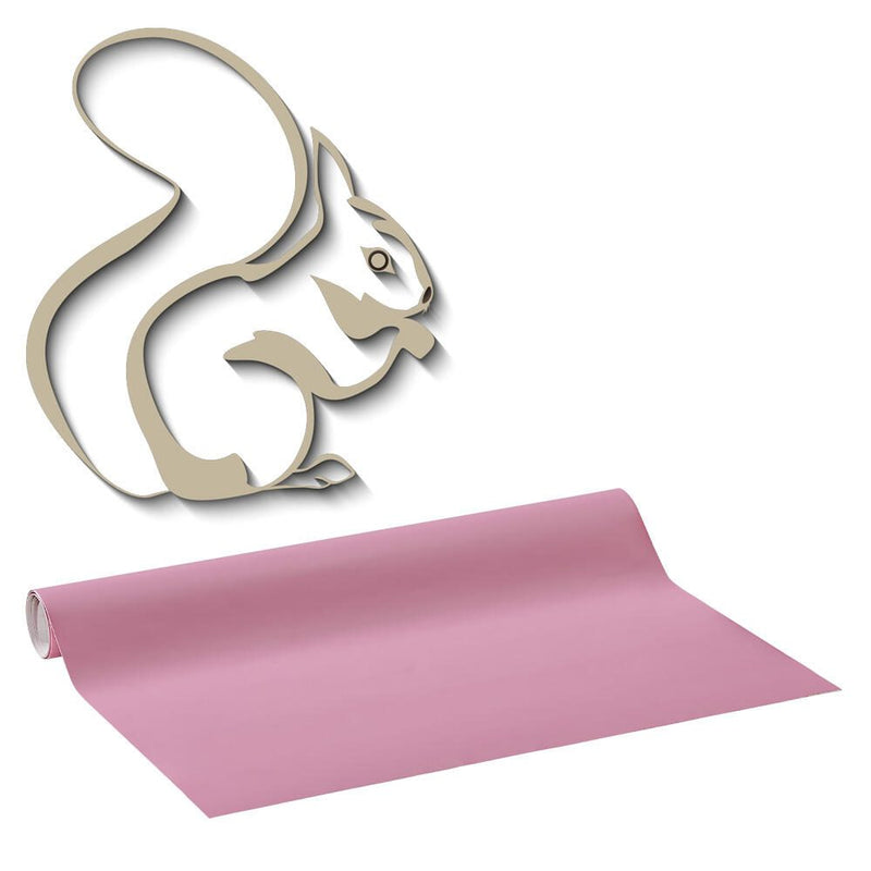 plottiX Wandtattoo-Folie 31.5 cm x 1 m hellrosa