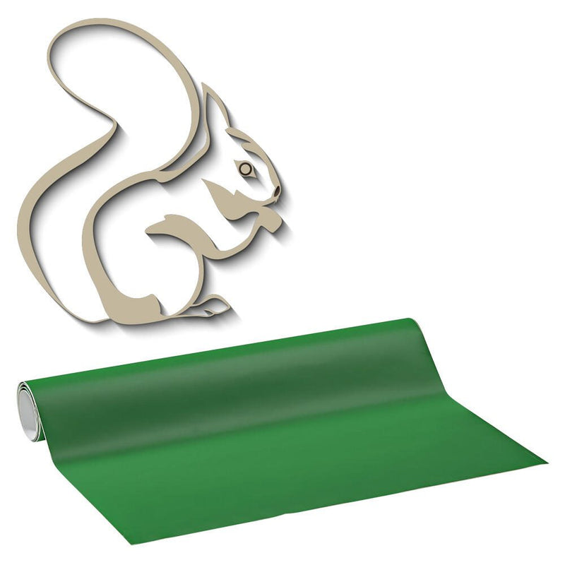 plottiX Wandtattoo-Folie 31.5 cm x 1 m hellgrün