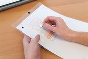 Silhouette bedruckbares Aufkleberpapier für Schneideplotter 216 mm x 279 mm weiß