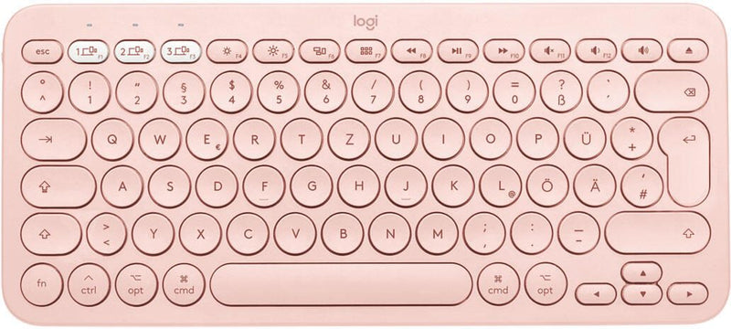 Logitech Tastatur kabellos K380 für Mac rosé