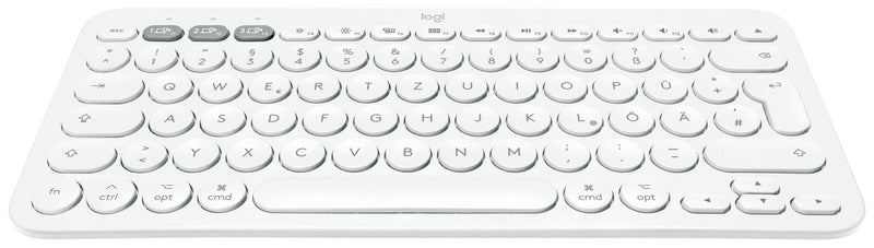 Logitech Tastatur kabellos K380 für Mac weiß