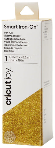 Cricut Aufbügelfolie 13.9 cm x 48.2 cm gold