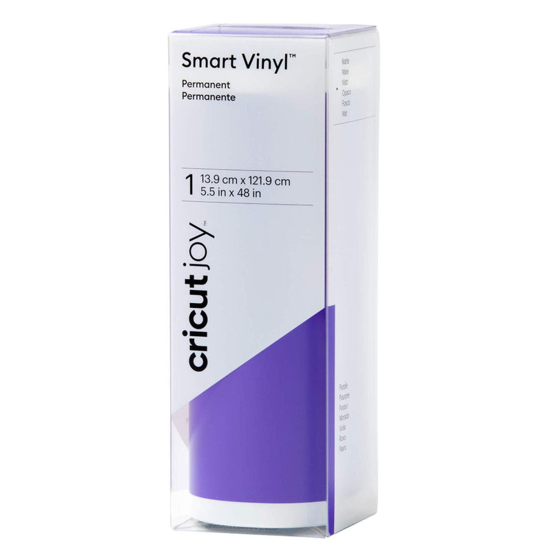 Cricut Vinylfolie permanent 13.9 cm x 121.9 cm lila