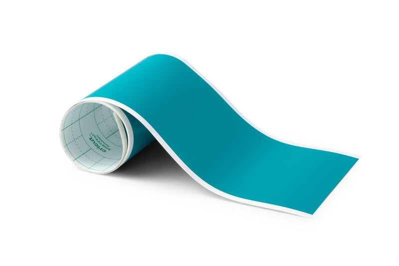 Cricut Vinylfolie permanent 13.9 cm x 121.9 cm aquablau