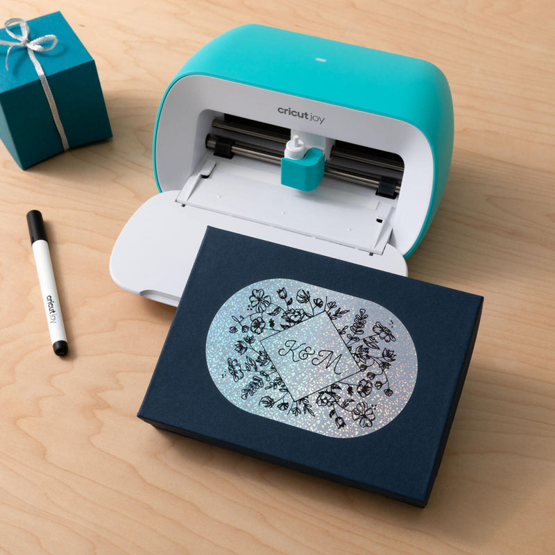 Cricut Vinylfolie permanent 14 cm x 33 cm silber holografisch