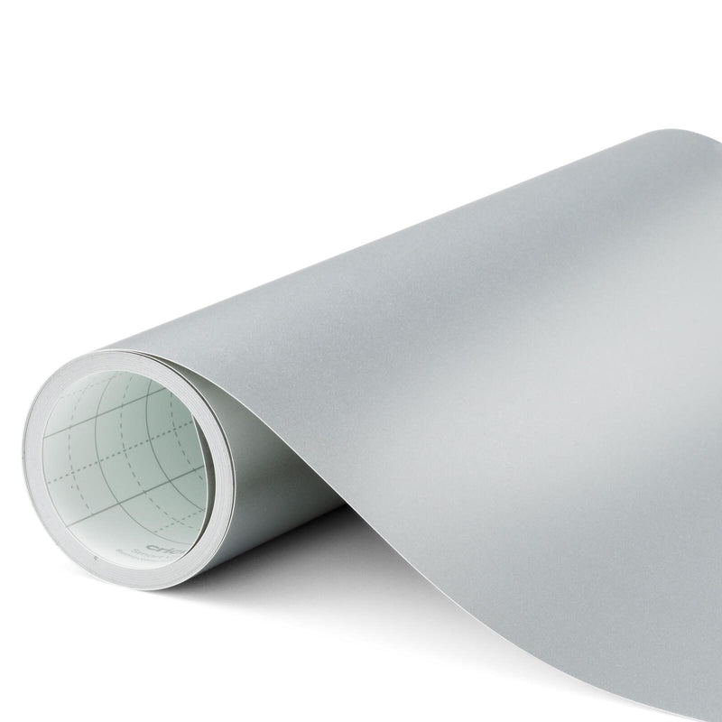 Cricut Vinylfolie wiederablösbar 33 cm x 3.6 m silber