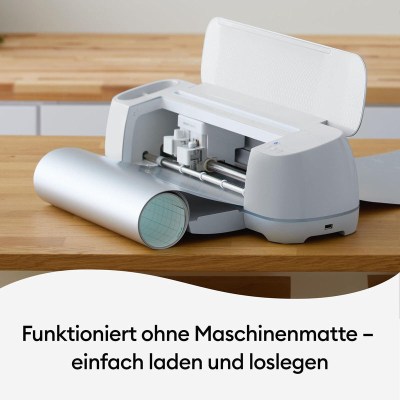 Cricut Vinylfolie wiederablösbar 33 cm x 3.6 m silber