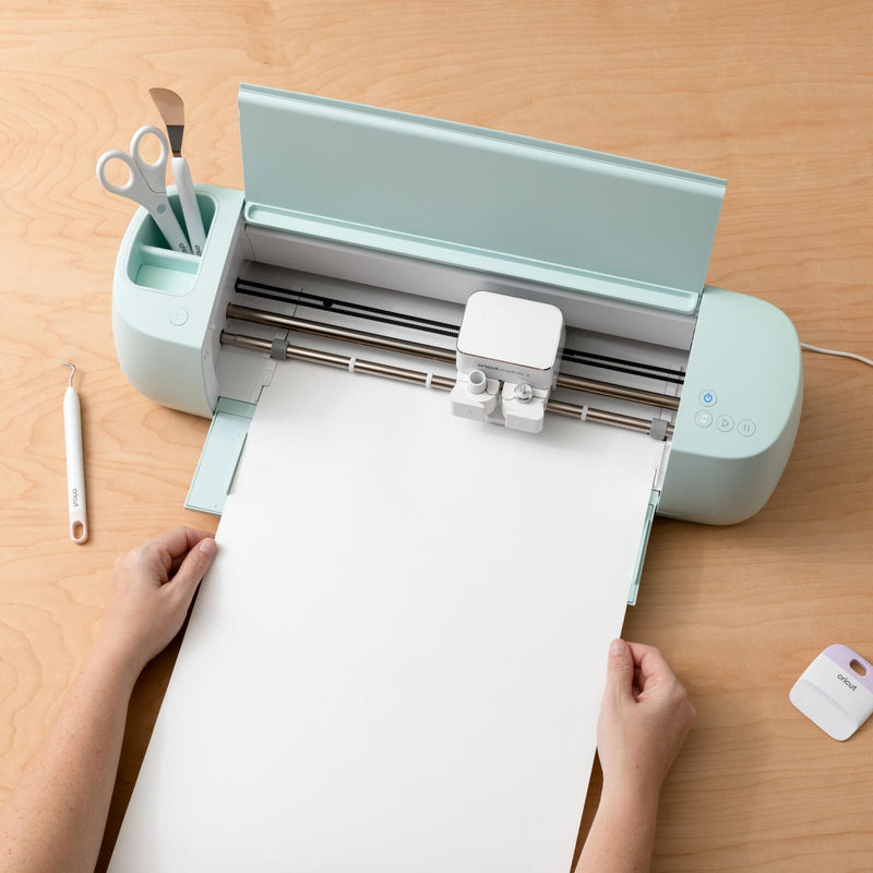 Cricut Papier auflösbar für Schneideplotter 33 cm x 61 cm weiß