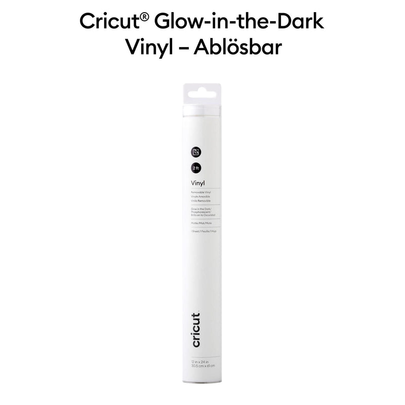 Cricut Vinylfolie wiederablösbar 30.5 cm x 61 cm Glow in the Dark