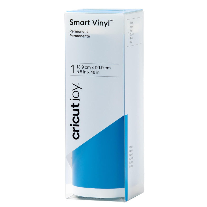 Cricut Vinylfolie permanent 13.9 cm x 121.9 cm ozeanblau
