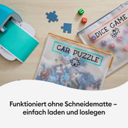 Cricut Vinylfolie permanent 13.9 cm x 121.9 cm ozeanblau