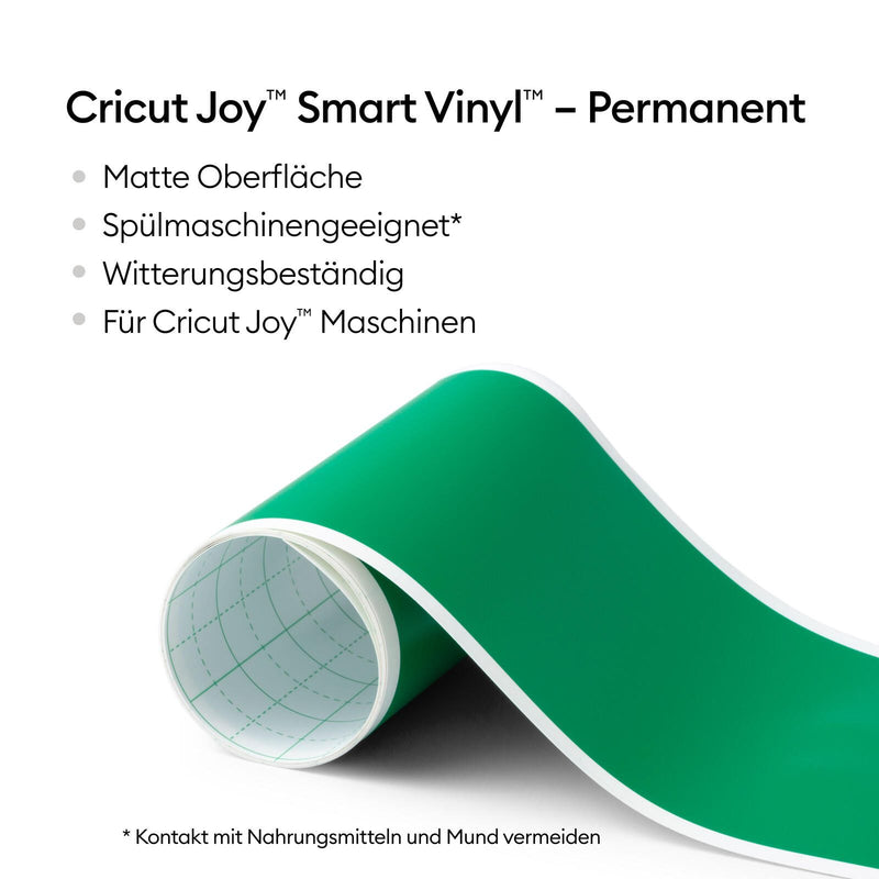 Cricut Vinylfolie permanent 13.9 cm x 121.9 cm grasgrün