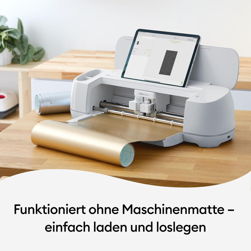Cricut Vinylfolie wiederablösbar 33 cm x 3.6 m champagner