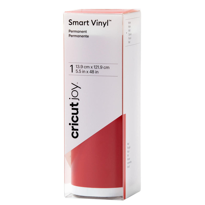 Cricut Vinylfolie permanent 13.9 cm x 121.9 cm rot