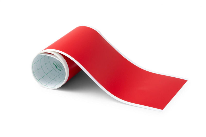 Cricut Vinylfolie permanent 13.9 cm x 121.9 cm rot