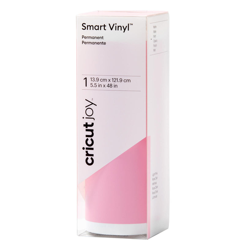 Cricut Vinylfolie permanent 13.9 cm x 121.9 cm light pink