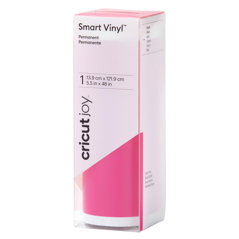 Cricut Vinylfolie permanent 13.9 cm x 121.9 cm pink