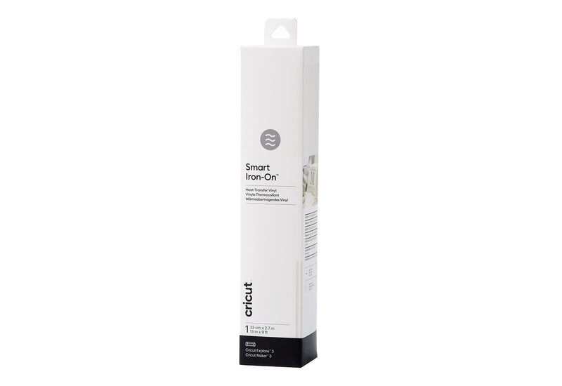 Cricut Aufbügelfolie 33 cm x 2.7 m weiß