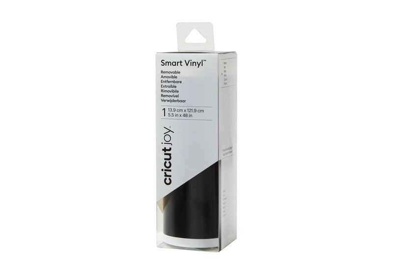 Cricut Vinylfolie wiederablösbar 13.9 cm x 121.9 cm schwarz matt
