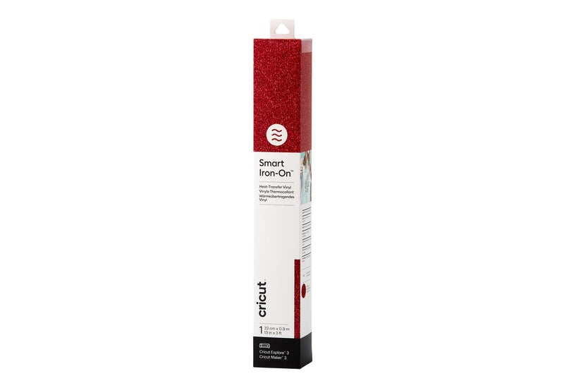 Cricut Aufbügelfolie 33 cm x 0.9 m rot