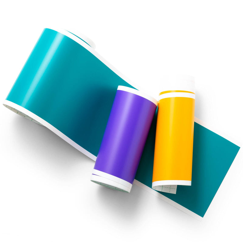 Cricut Vinylfolie permanent 13.9 cm x 121.9 cm blau