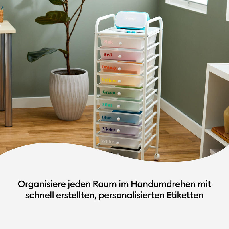 Cricut Vinylfolie permanent 13.9 cm x 121.9 cm blau