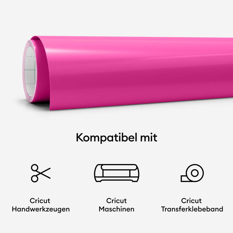 Cricut Farbverändernde Vinylfolie permanent 30.5 cm x 61 cm pink