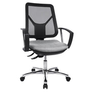 Topstar Bürostuhl Ergo Steel Net grau