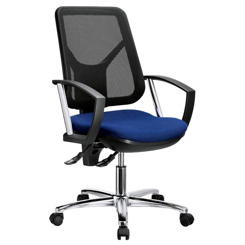 Topstar Drehstuhl ErgosteelNet blau