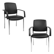 Topstar Besucherstühle BtoB 10 BB190A D10 Kunstleder schwarz