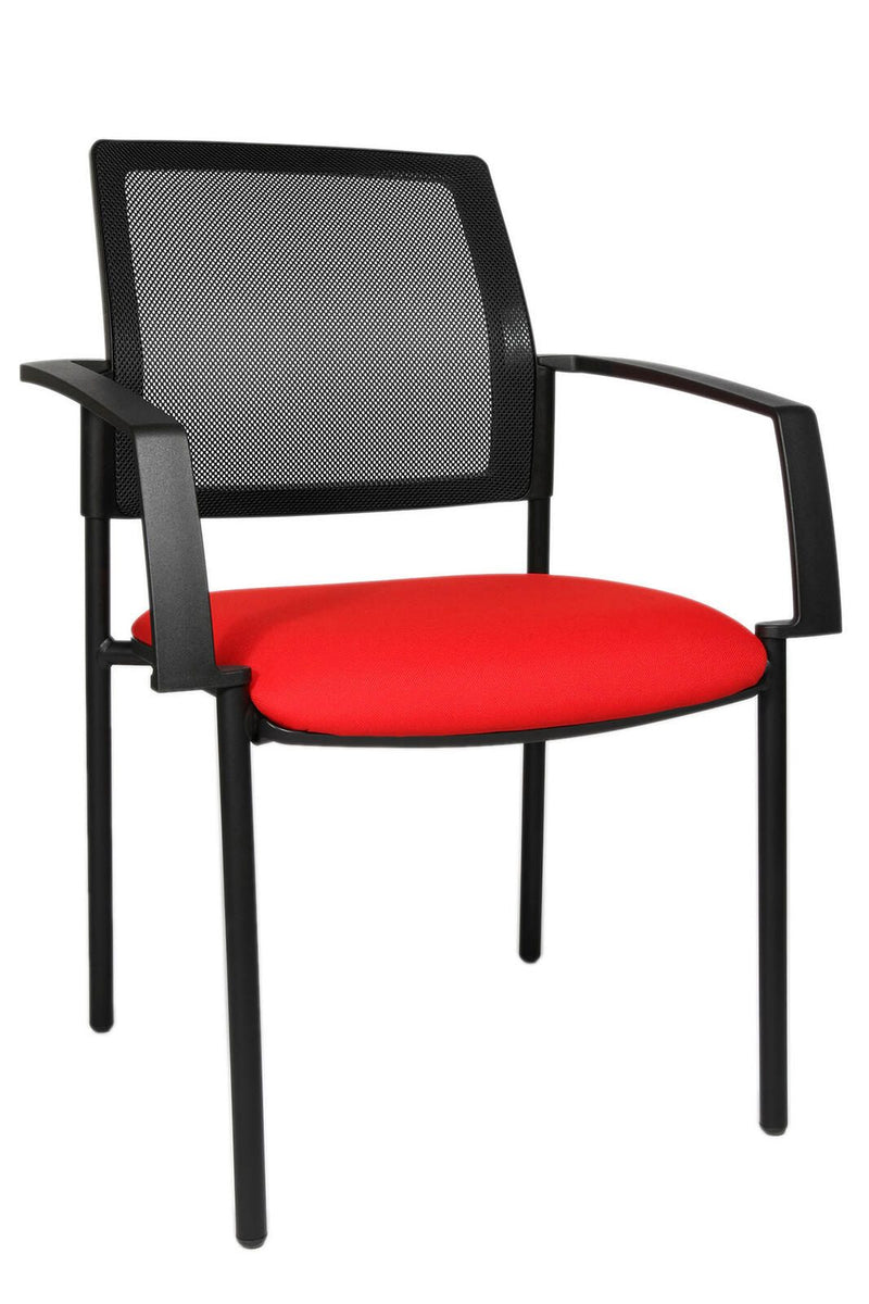 Topstar Besucherstuhl BtoB10 2er rt/sw