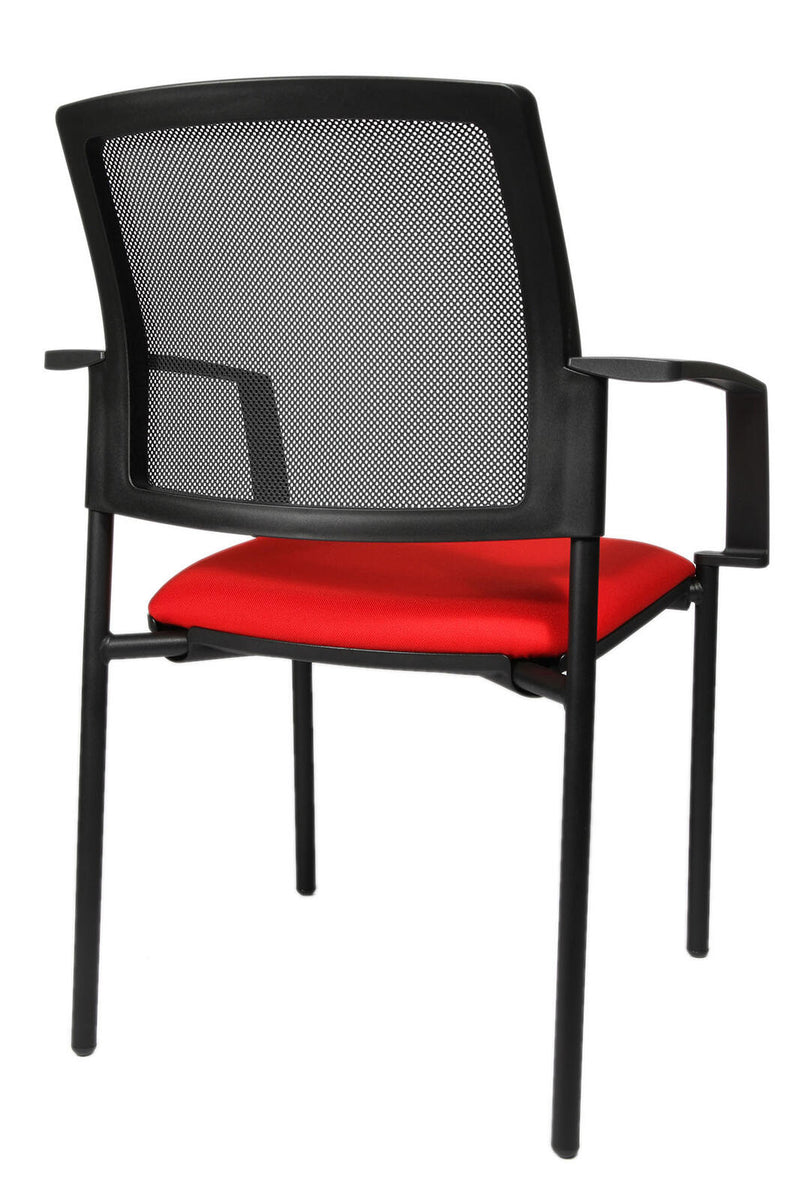 Topstar Besucherstuhl BtoB10 2er rt/sw