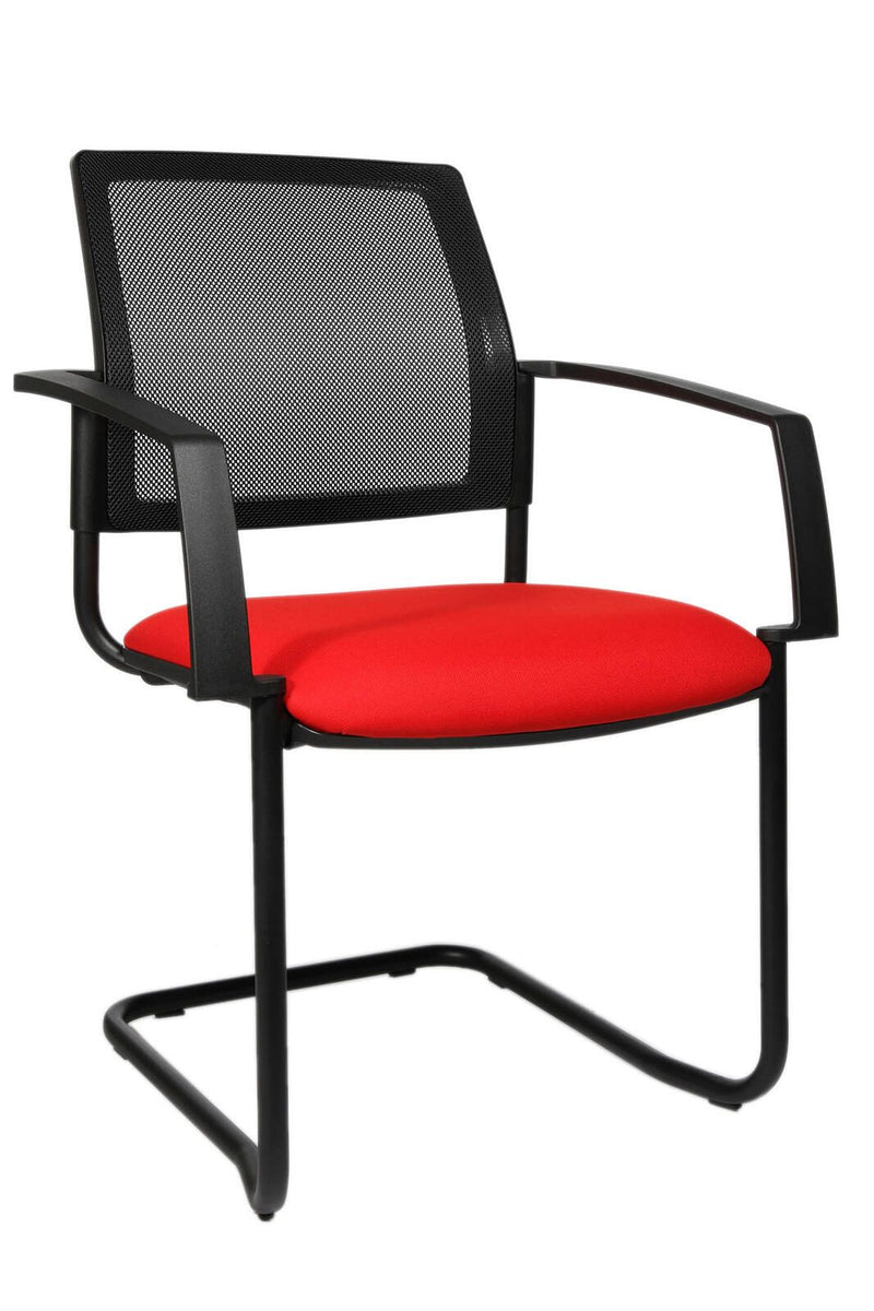 Topstar Besucherstuhl BtoB20 2er rt/sw