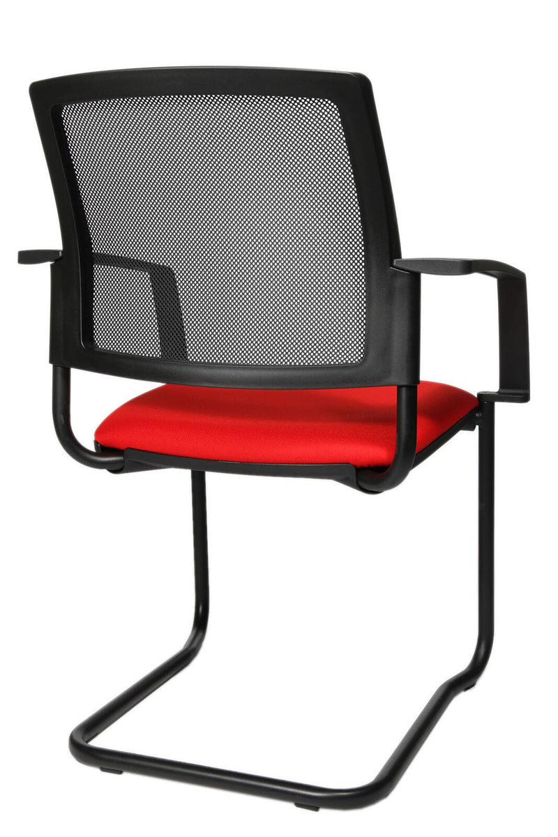 Topstar Besucherstuhl BtoB20 2er rt/sw