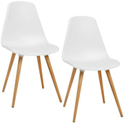 Topstar Besucherstuhl T 2020 weiß/Holz