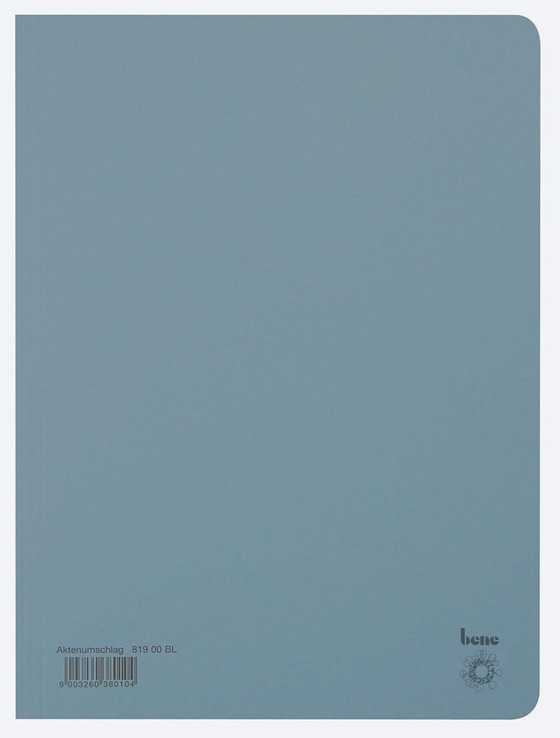 bene Aktendeckel DIN A4 blau