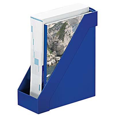 helit Stehsammler Kunststoff blau , DIN A4