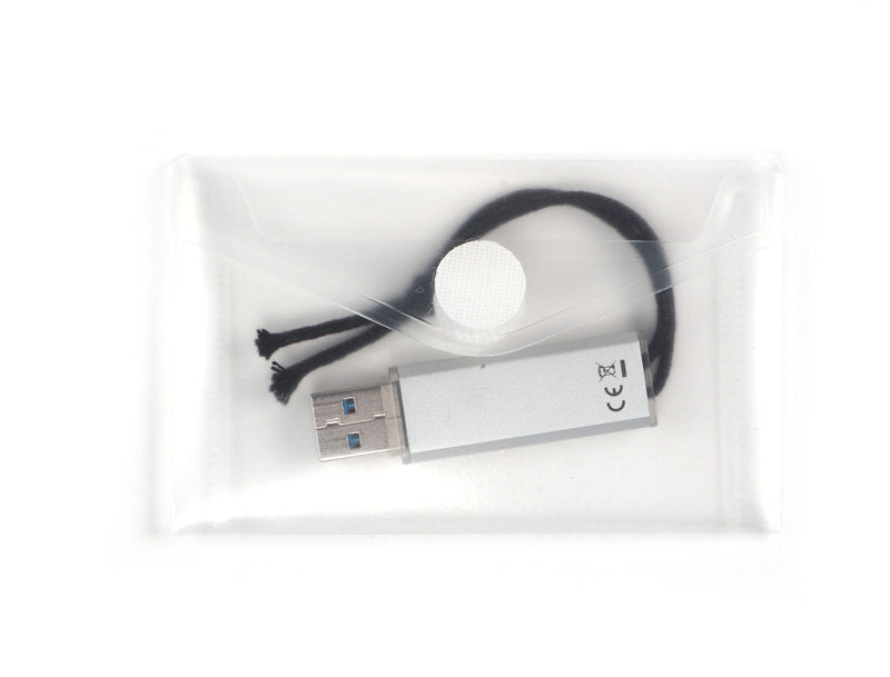 FolderSys Dokumententaschen Visitenkartenformat glatt 0.2 mm