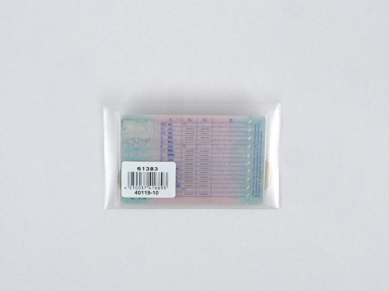 FolderSys Dokumententaschen Visitenkartenformat glatt 0.2 mm
