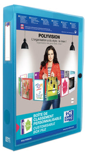 OXFORD Heftbox 4 cm DIN A4 blau