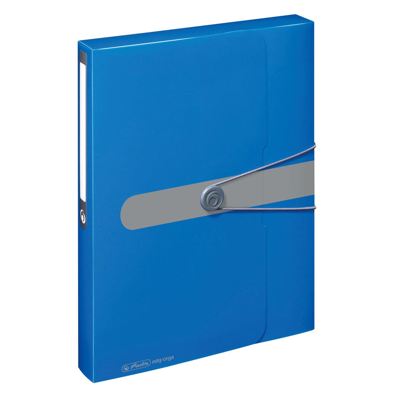 herlitz Heftbox 4 cm DIN A4 blau
