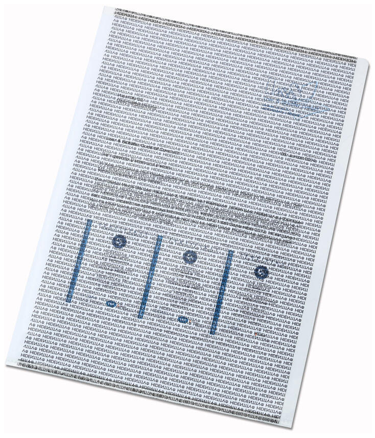 HIDENTITY® Sichthüllen DIN A4 glatt 0.12 mm