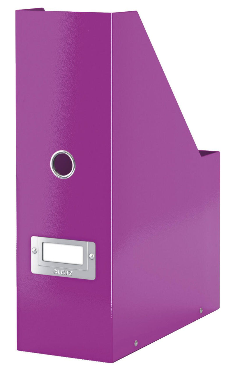 LEITZ Stehsammler Karton, 1.200 g/qm violett , DIN A4