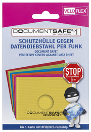 VELOFLEX Kreditkartenhülle 9,0 x 6,3 gelb