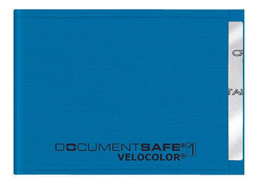 VELOFLEX Kreditkartenhülle blau 9,0 x 6,3