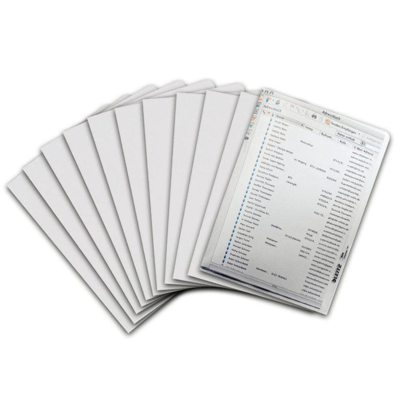 LEITZ Sichthüllen A5 genarbt 0.13 mm