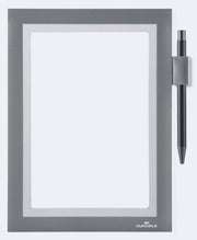 DURABLE Magnetrahmen selbstklebend silber A5