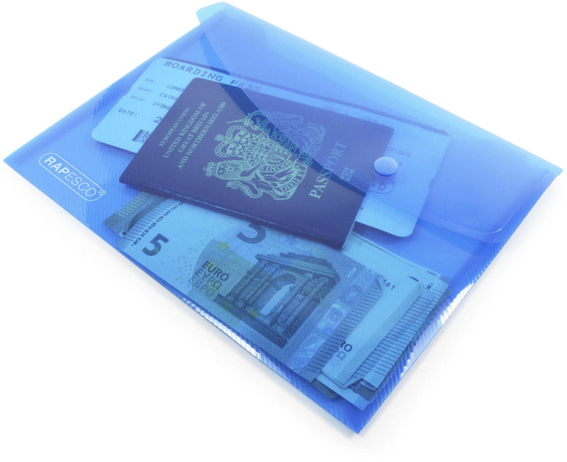 RAPESCO® Dokumententaschen A5 genarbt 0.2 mm